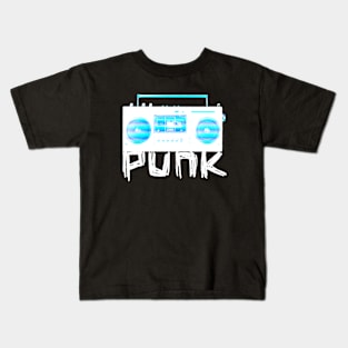 Punk Music Radio for Punk Rocker Kids T-Shirt